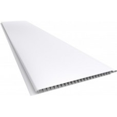 Forro PVC 200 Liso 10mm Texturizado Branco
