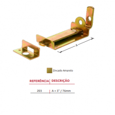 Fecho para Portão 3"- FZA 3F FERRAGENS