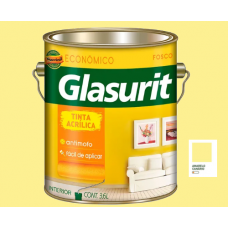 Tinta Acrílica Fosca Glasurit AMARELO CANÁRIO 3,6 L 