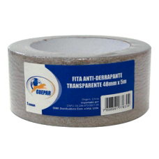 Fita Anti Derrapante TRANSPARENTE Interior e Exterior 48mm x 5m