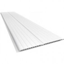 Forro PVC 200 Gêmini Frisado 7mm Branco