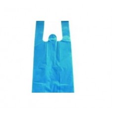 Sacola Camiseta Azul Reforçada 40x50cm 5 kg