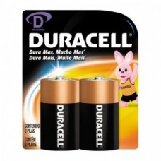 Pilha Duracell Alcalina Grande C/2