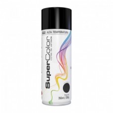 Tinta Spray Preto Alta Temperatura 350ml TEKBOND