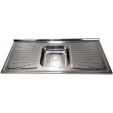 Pia Simples em Aço Inox Ps1200 1,20x0,52m FABRINOX