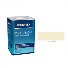 Tinta EVOLUTION ACRILICO FOSCO LATA 18L - PALHA LEINERTEX